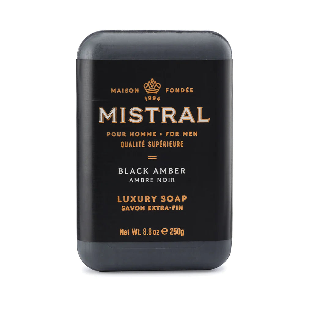 Mistral - Savon extra-fin - Ambre noir