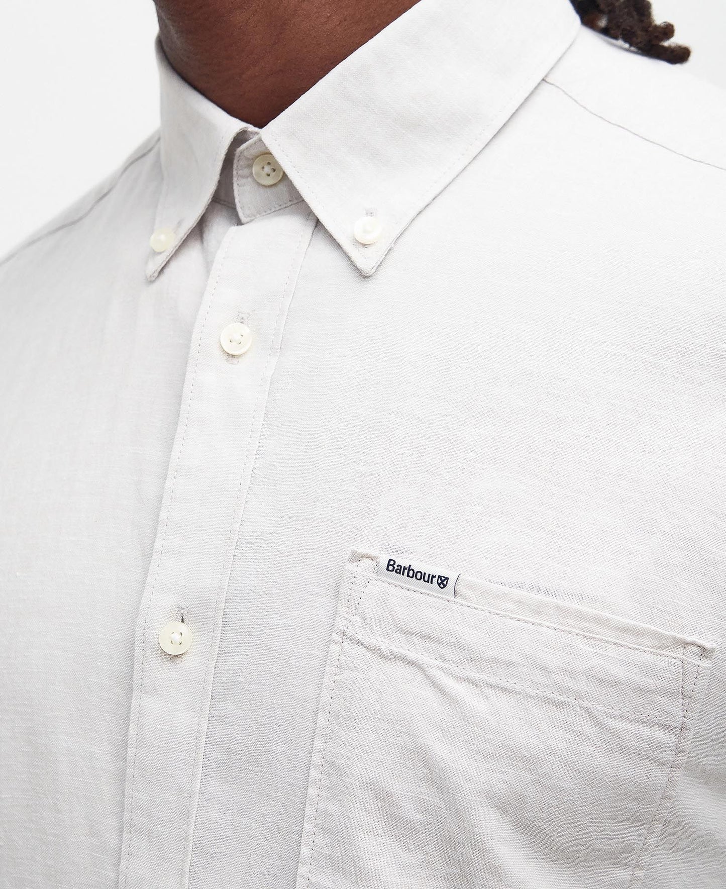 Barbour | La chemise ''Nelson Tailored'' - Brume