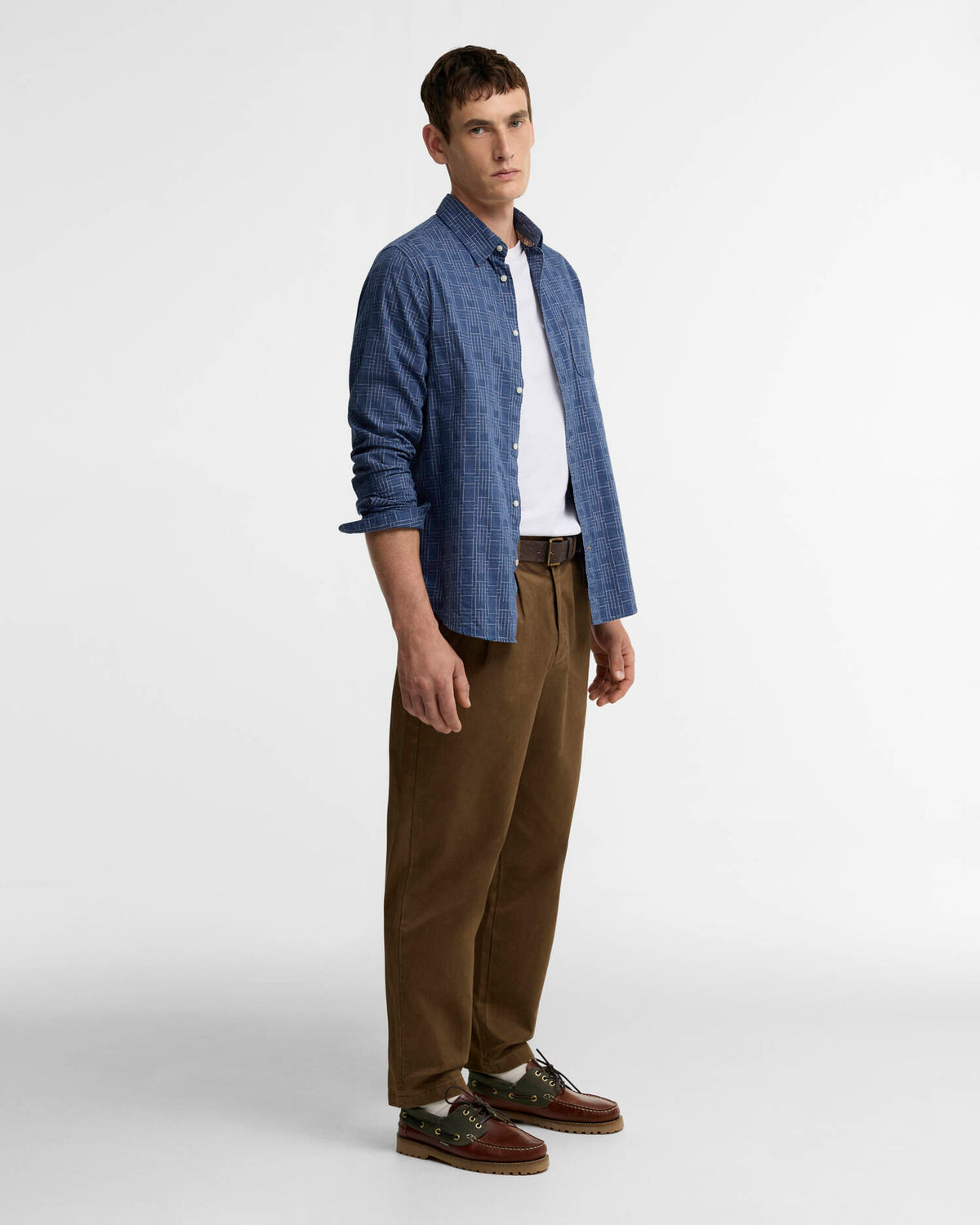 Barbour | Chemise à manches longues "Lantern" - Bleu