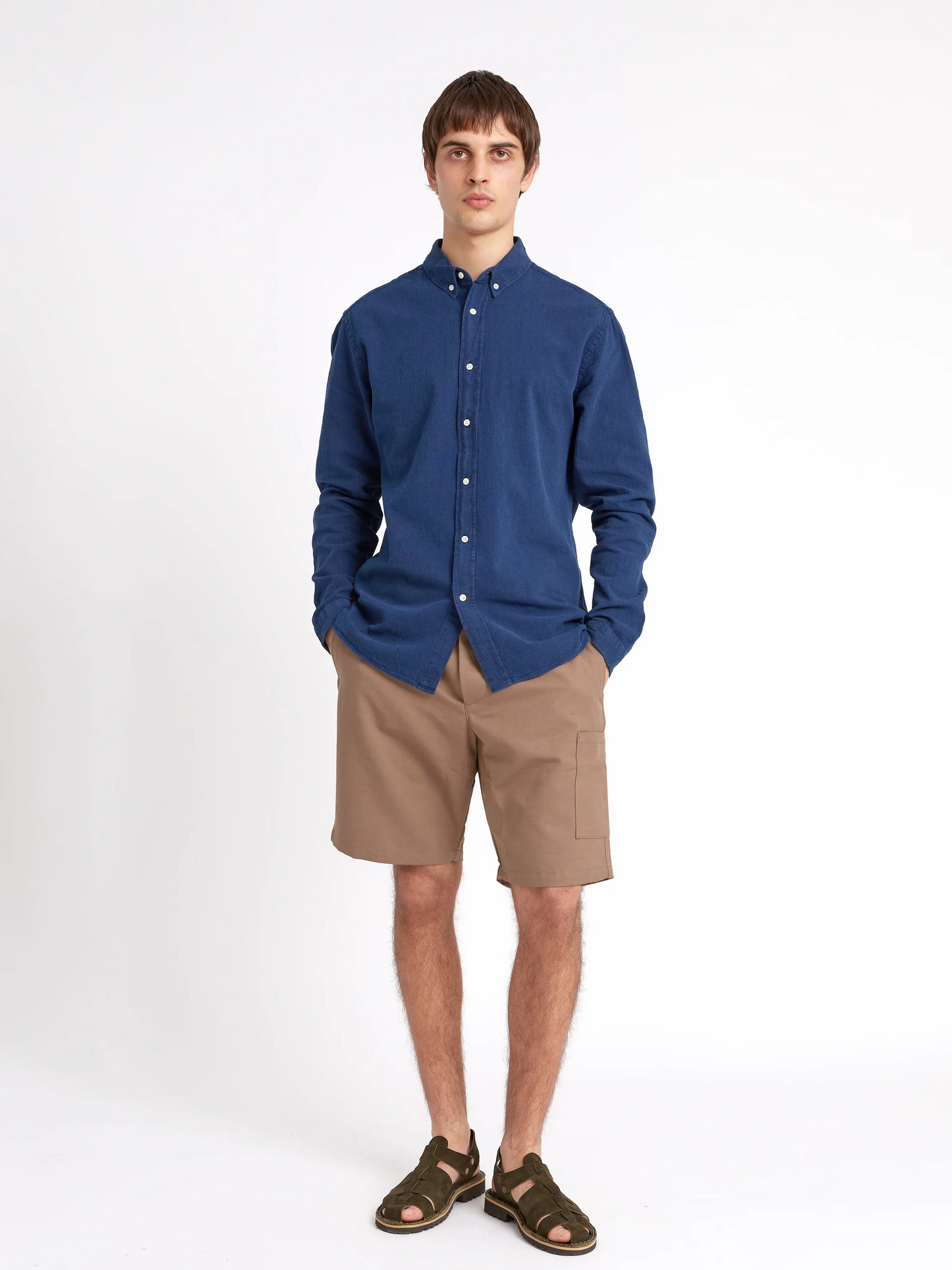 Oliver Spencer | Chemise Brook - Kildale Indigo Rinse