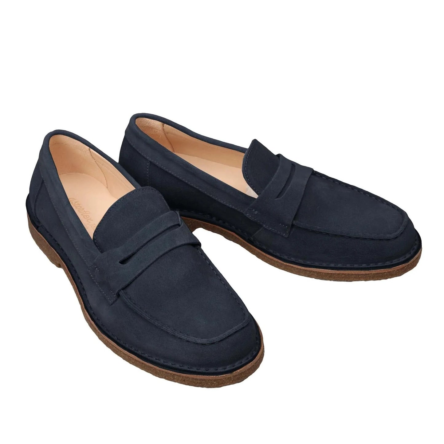 Astorflex | Mocassins en daim ''Mokaflex'' - Marine