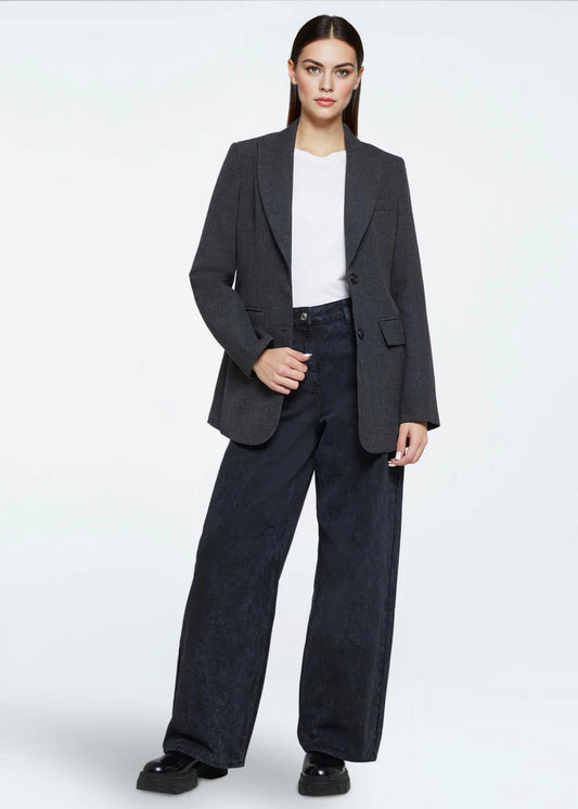 Minimum | Blazer "Monica" - Gris foncé