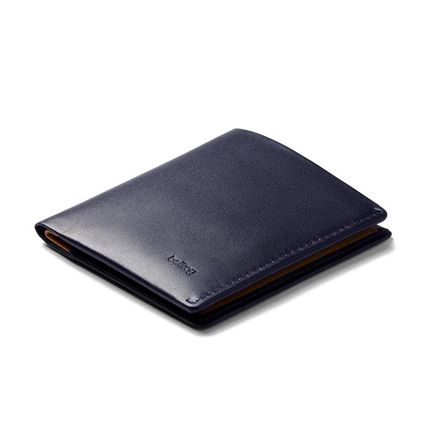 Bellroy | Portefeuille Note Sleeve - Bleu Marin/Tan