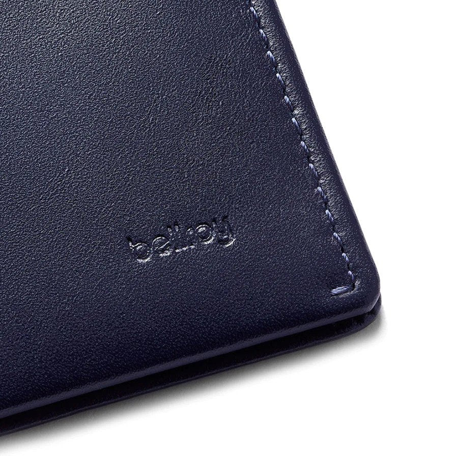 Bellroy | Portefeuille Note Sleeve - Bleu Marin/Tan