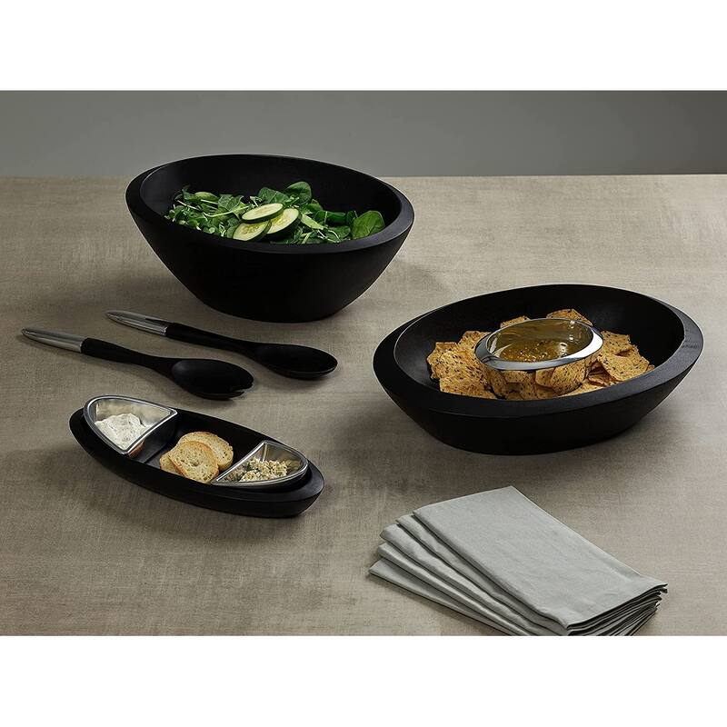 Nambé - New Noir Condiment Tray