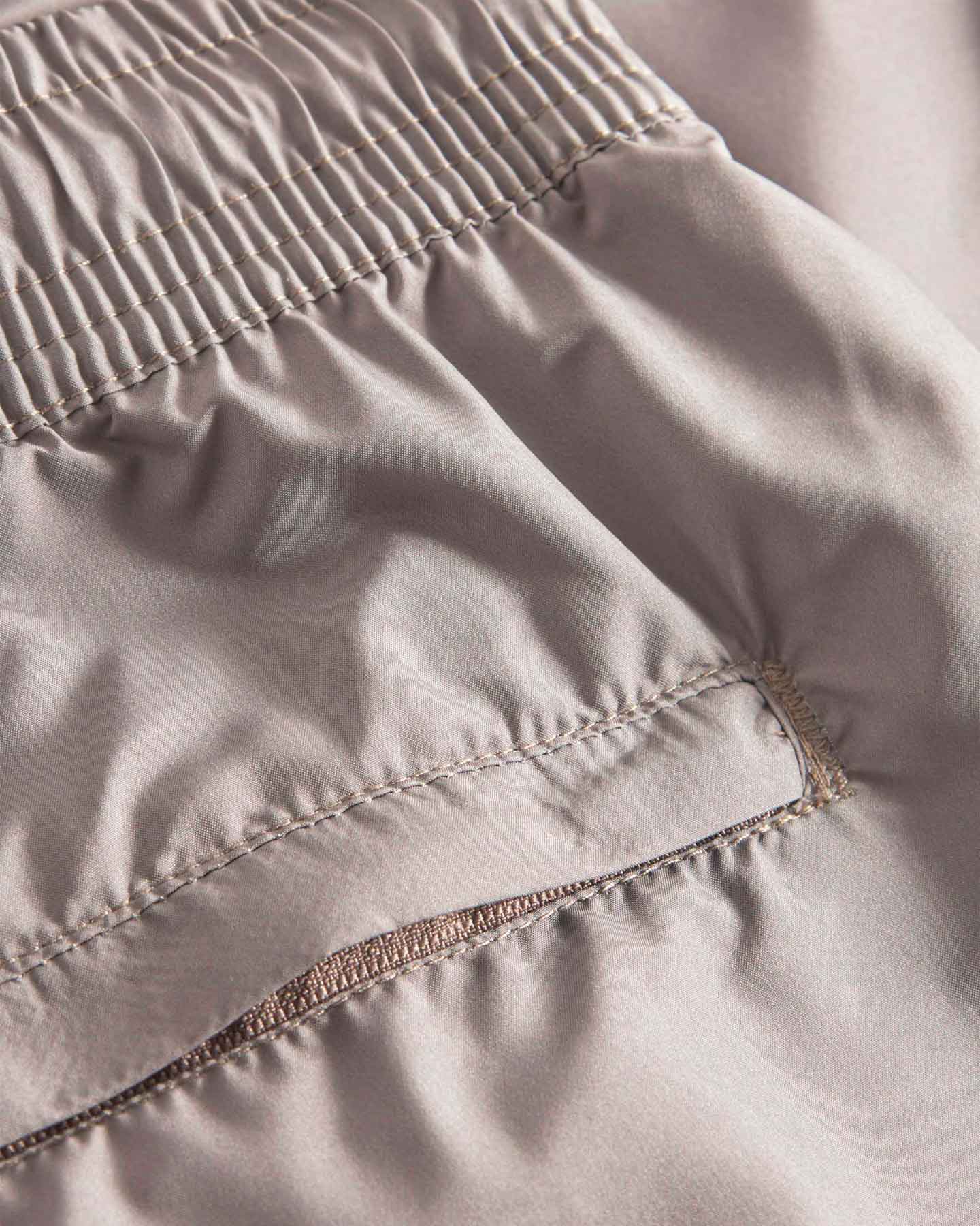 NIKBEN | Maillot de bain mi-long ''Uni'' - Cendré uni