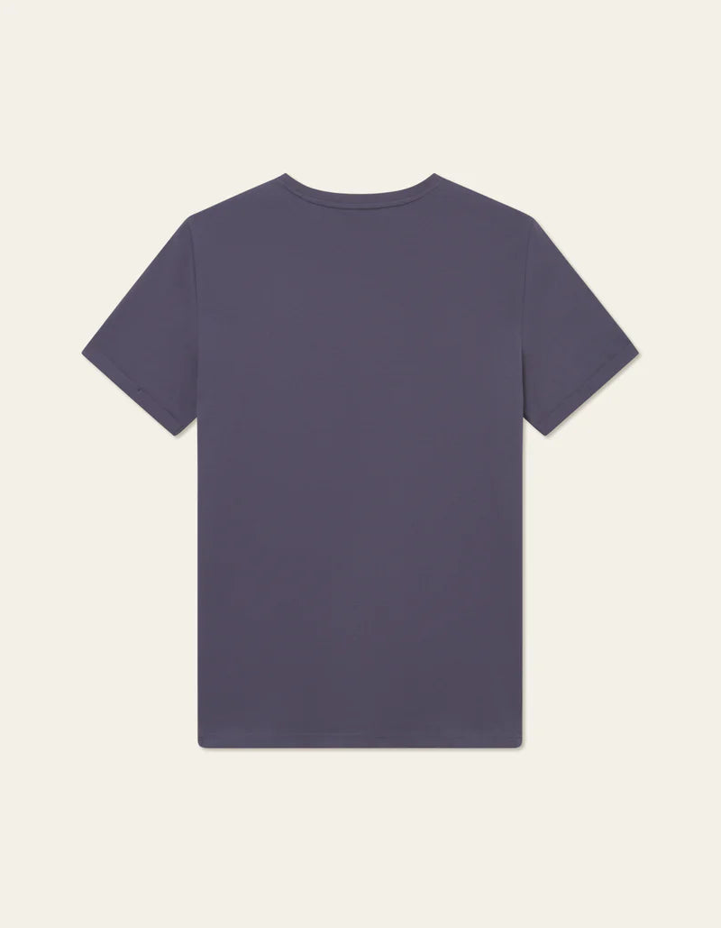 Les Deux | T-shirt "Nørregaard" - Lilas Gris