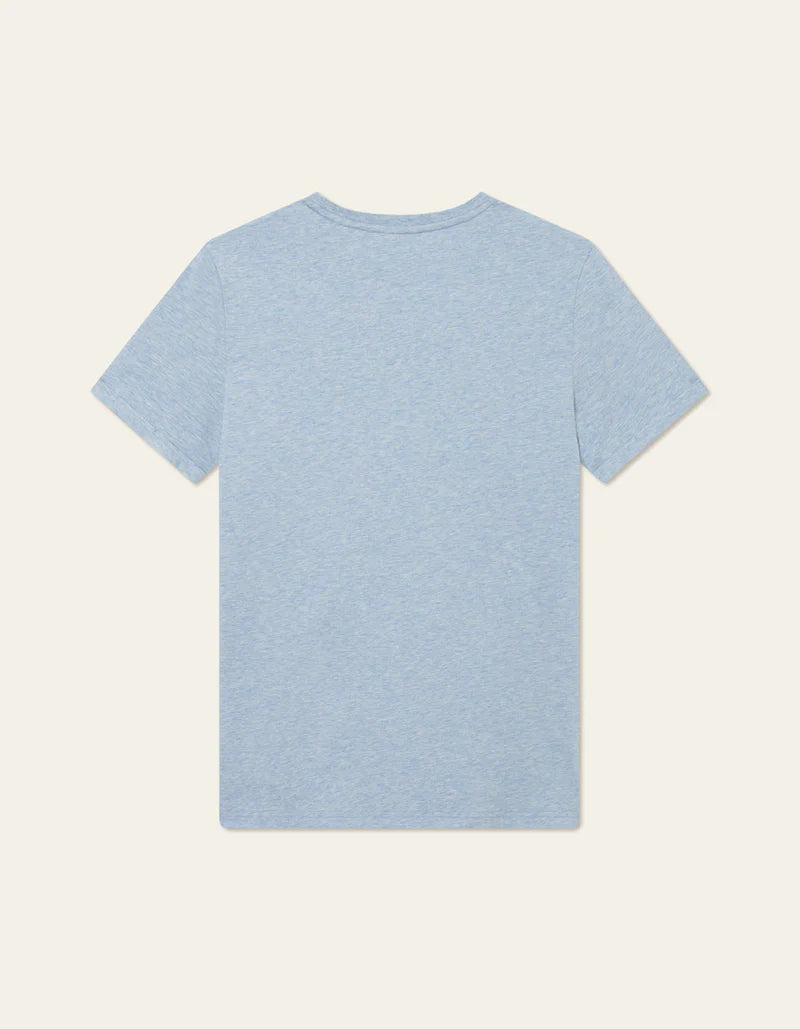 Les Deux | T-shirt "Nørregaard" - Bleu/Multi