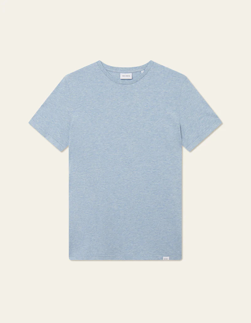 Les Deux | T-shirt "Nørregaard" - Bleu/Multi