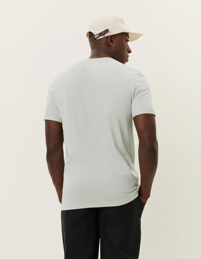 Les Deux | T-shirt "Nørregaard"- Vert Sauge