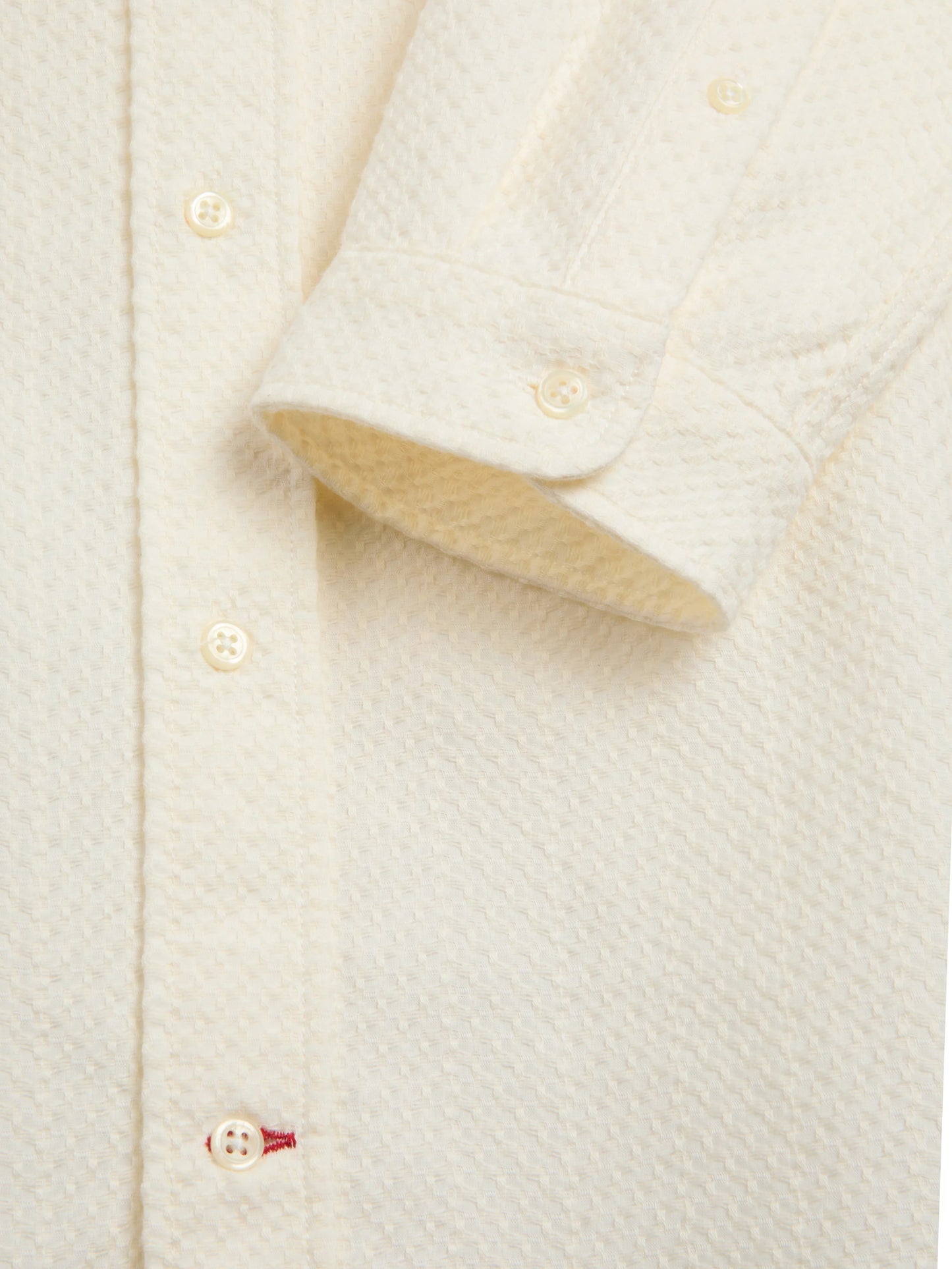 OLIVER SPENCER | Chemise en coton texturé "Brook" - Écru