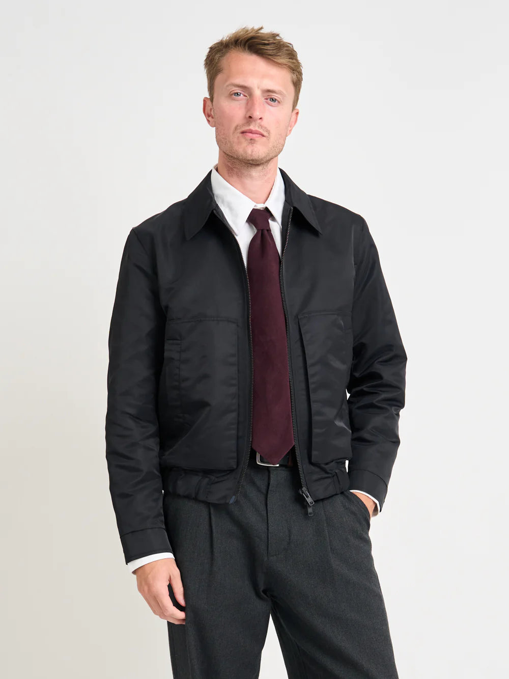 Oliver Spencer | Veste bomber Arlington - Foster Black