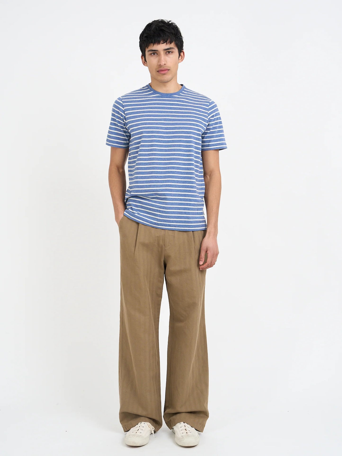 Oliver Spencer | T-shirt rayé "Conduit" - Bleu