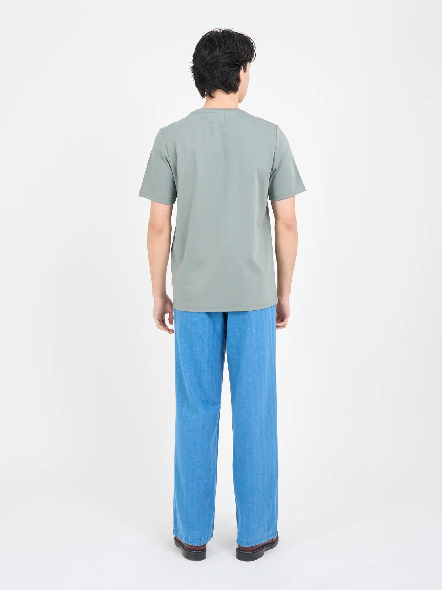 OLIVER SPENCER | T-Shirt "Tavistock" - Vert sauge