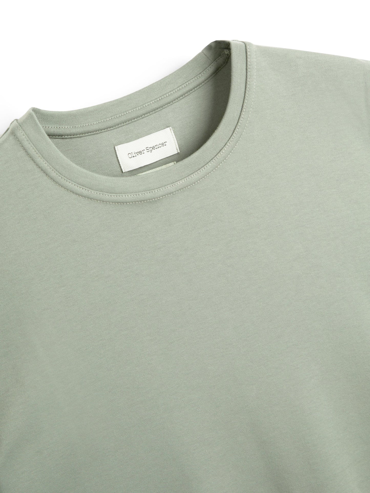 OLIVER SPENCER | T-Shirt "Tavistock" - Vert sauge