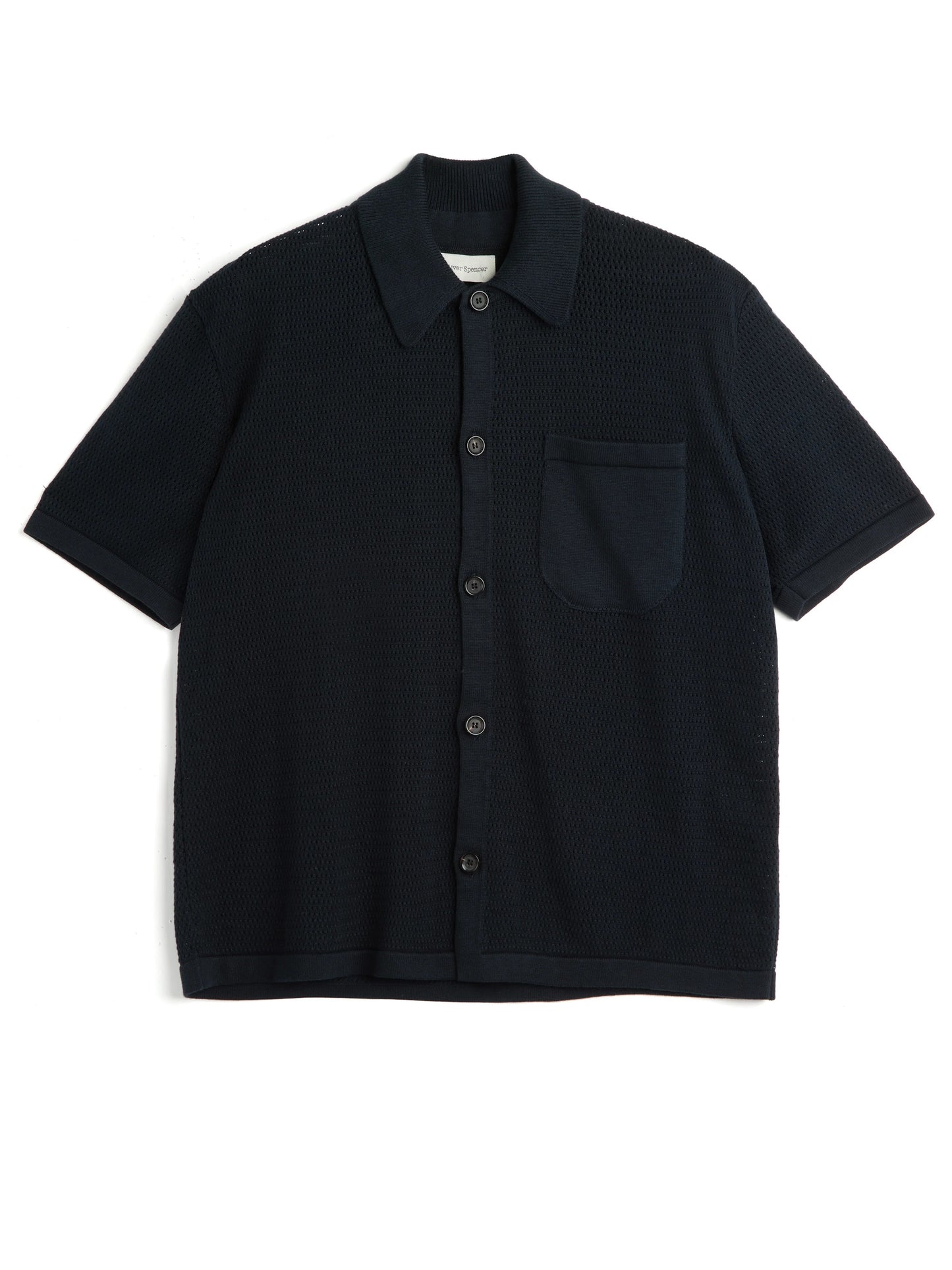 OLIVER SPENCER | Tricot "Mawes" - Marine