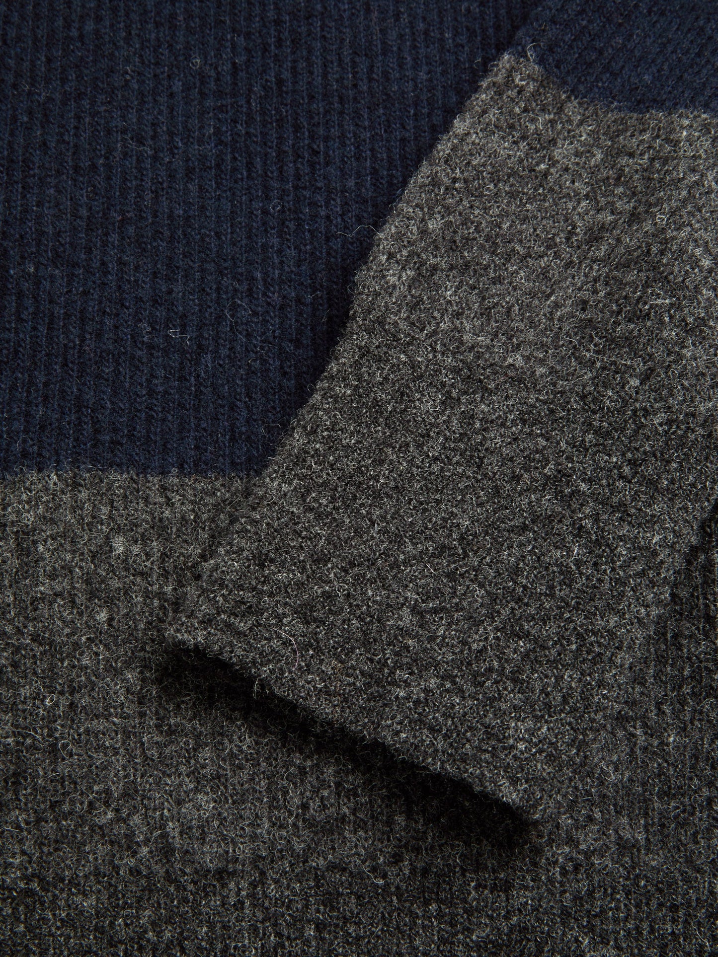 Oliver Spencer | Polo tricoté Wren Paxton - Navy/Charcoal