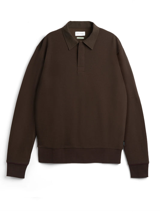 Oliver Spencer | Haut de rugby à manches longues - Amery Brown
