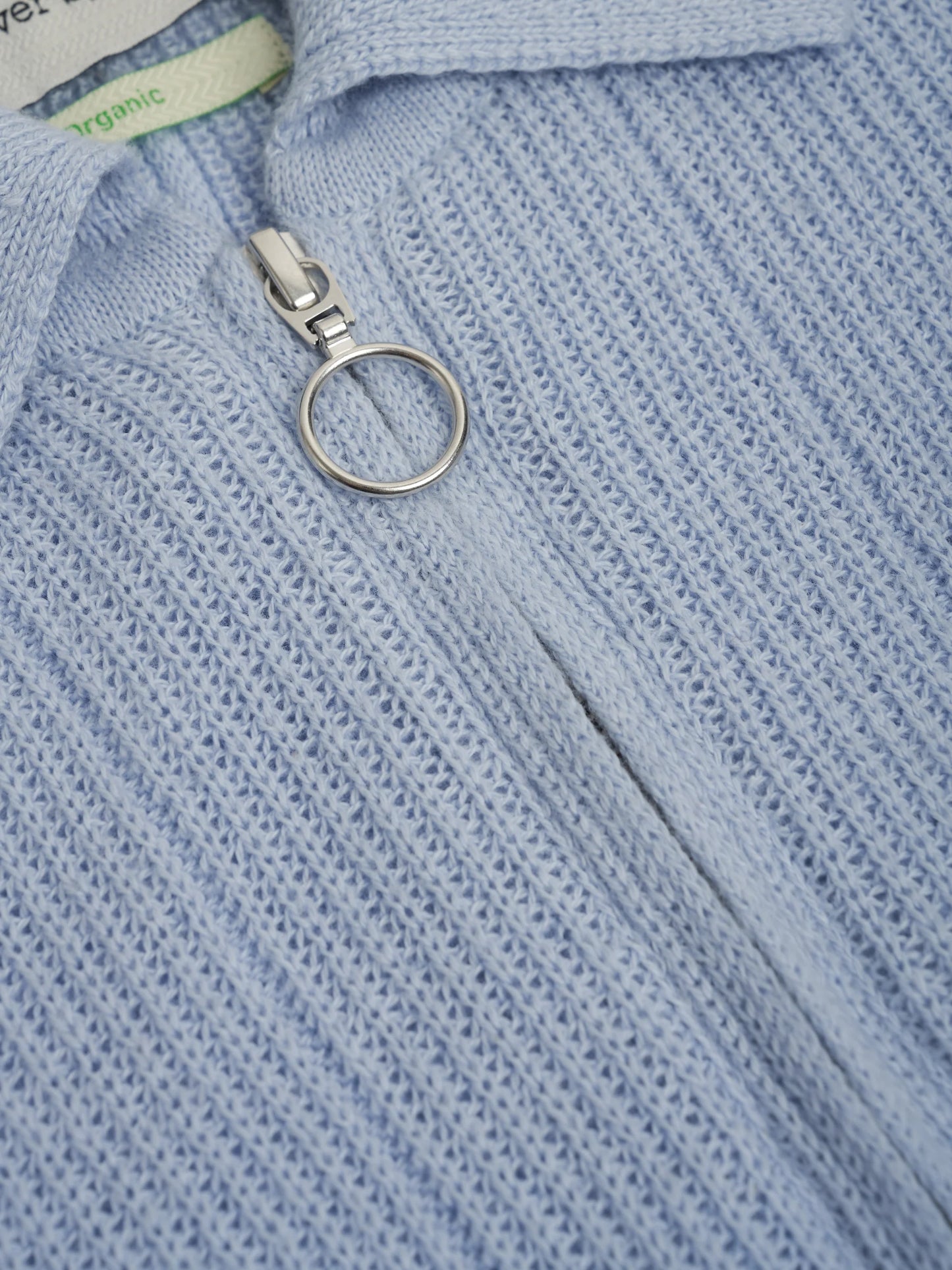 Oliver Spencer | Pull à demi-zip "Brice" - Bleu ciel