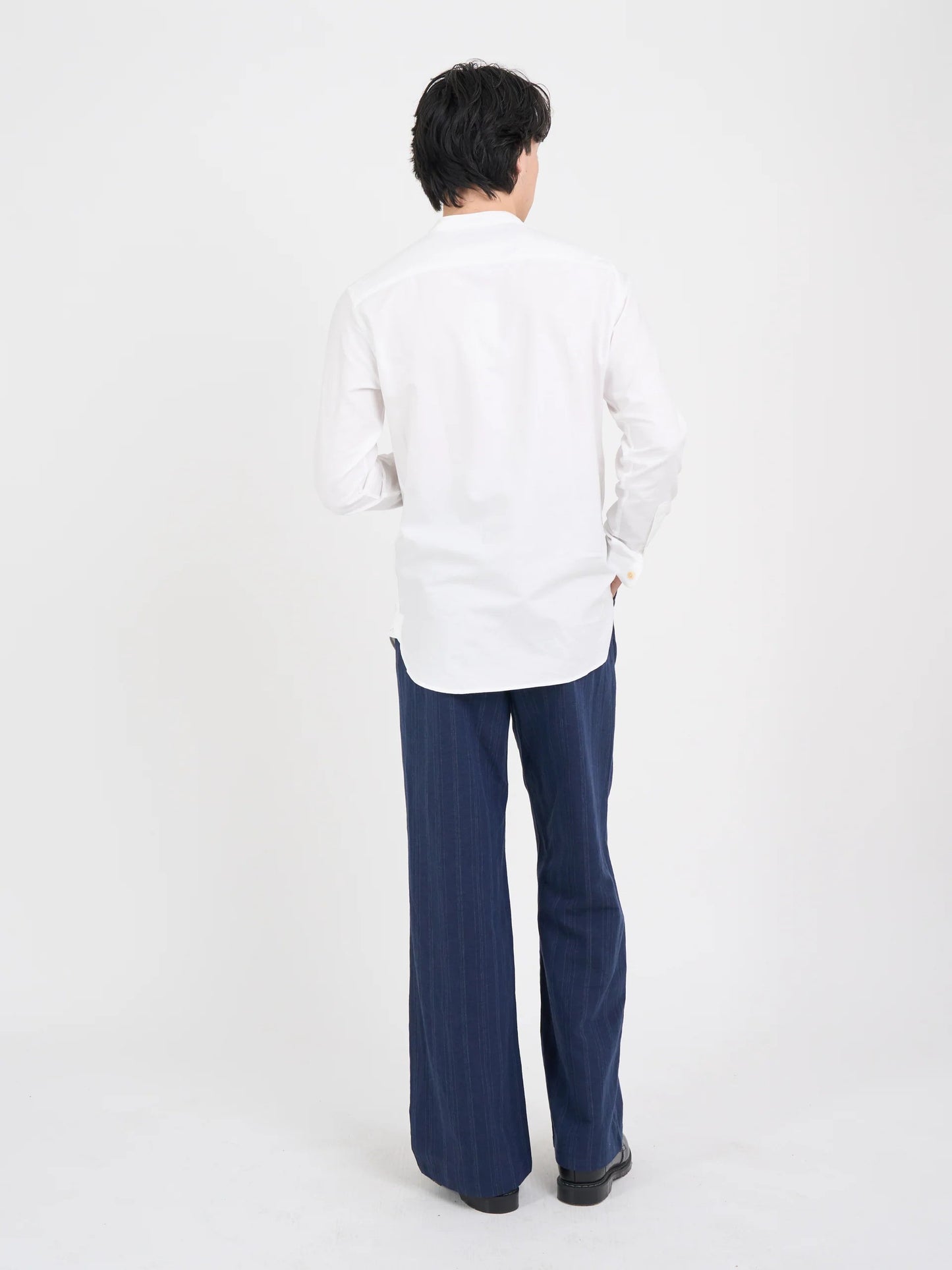 OLIVER SPENCER | Chemise "Grandad" - Blanc