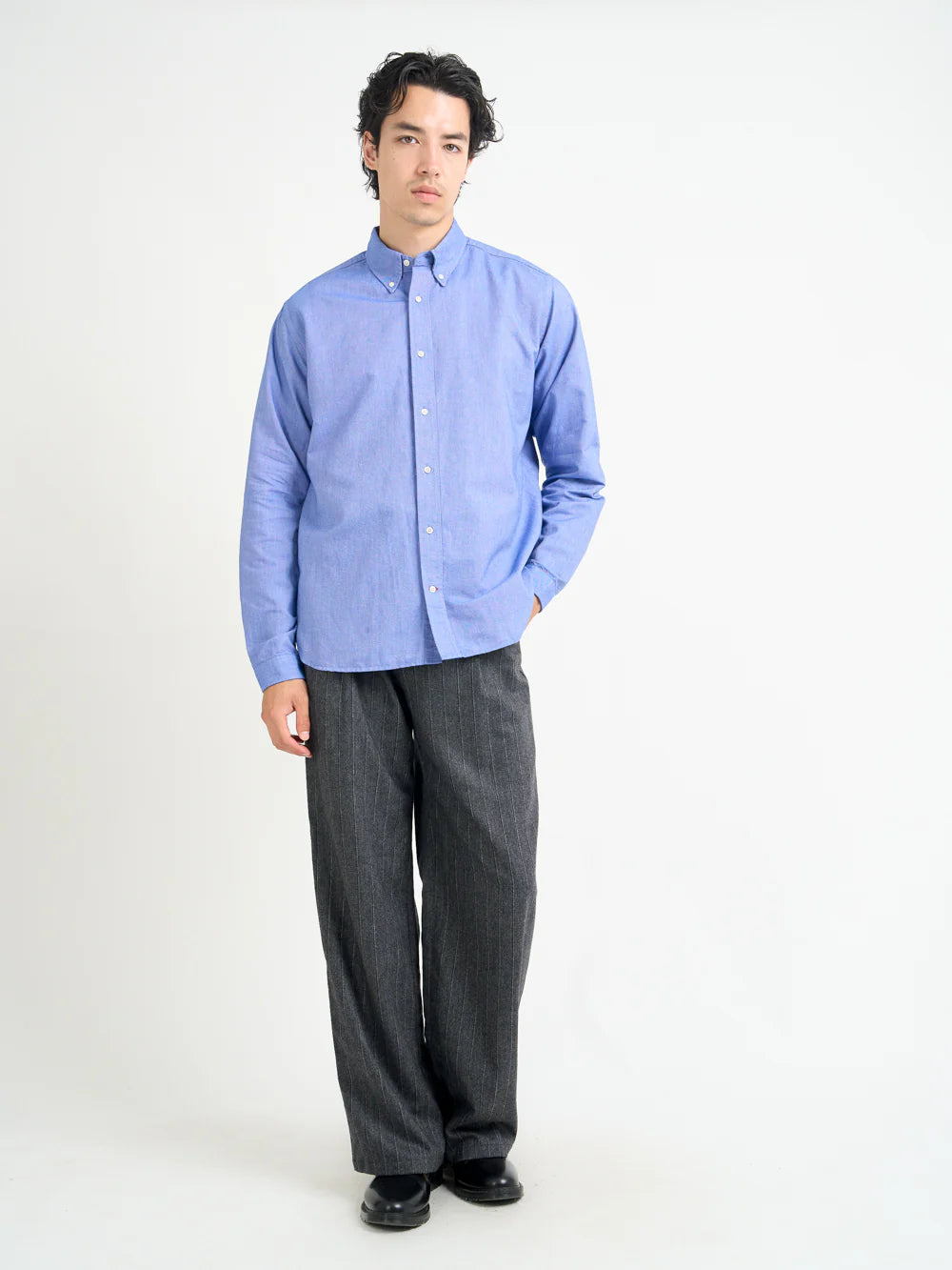 Oliver Spencer | Chemise Brook - Mckenzie Blue