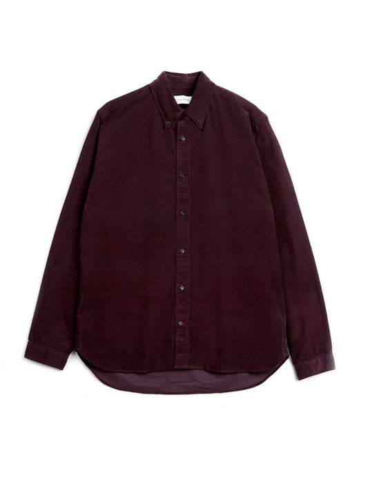Oliver Spencer | Chemise Brook - Cord Plum