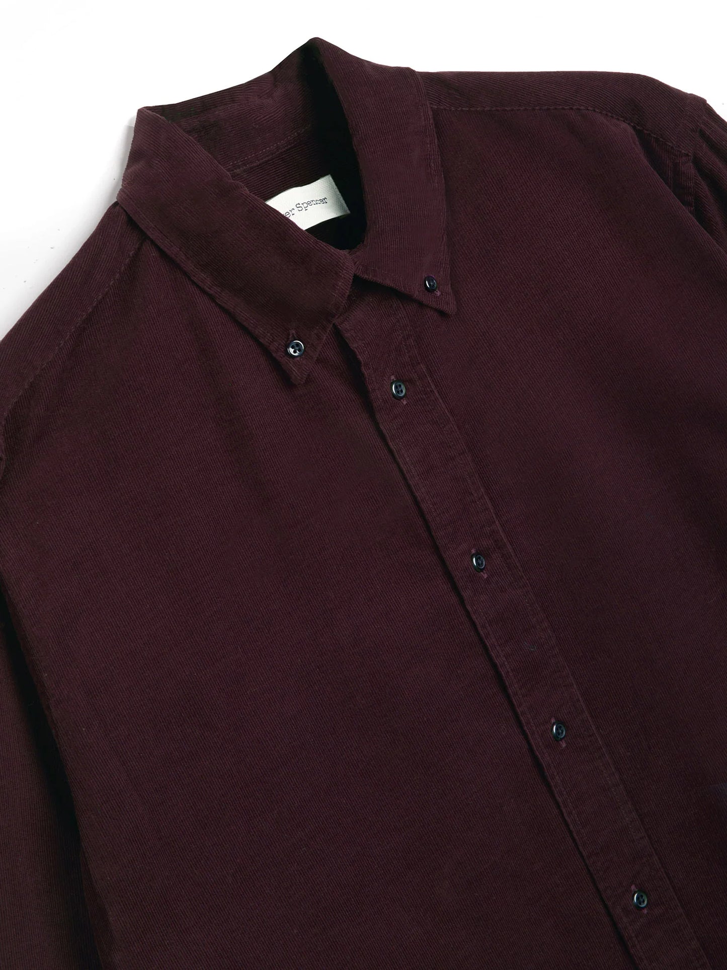 Oliver Spencer | Chemise Brook - Cord Plum