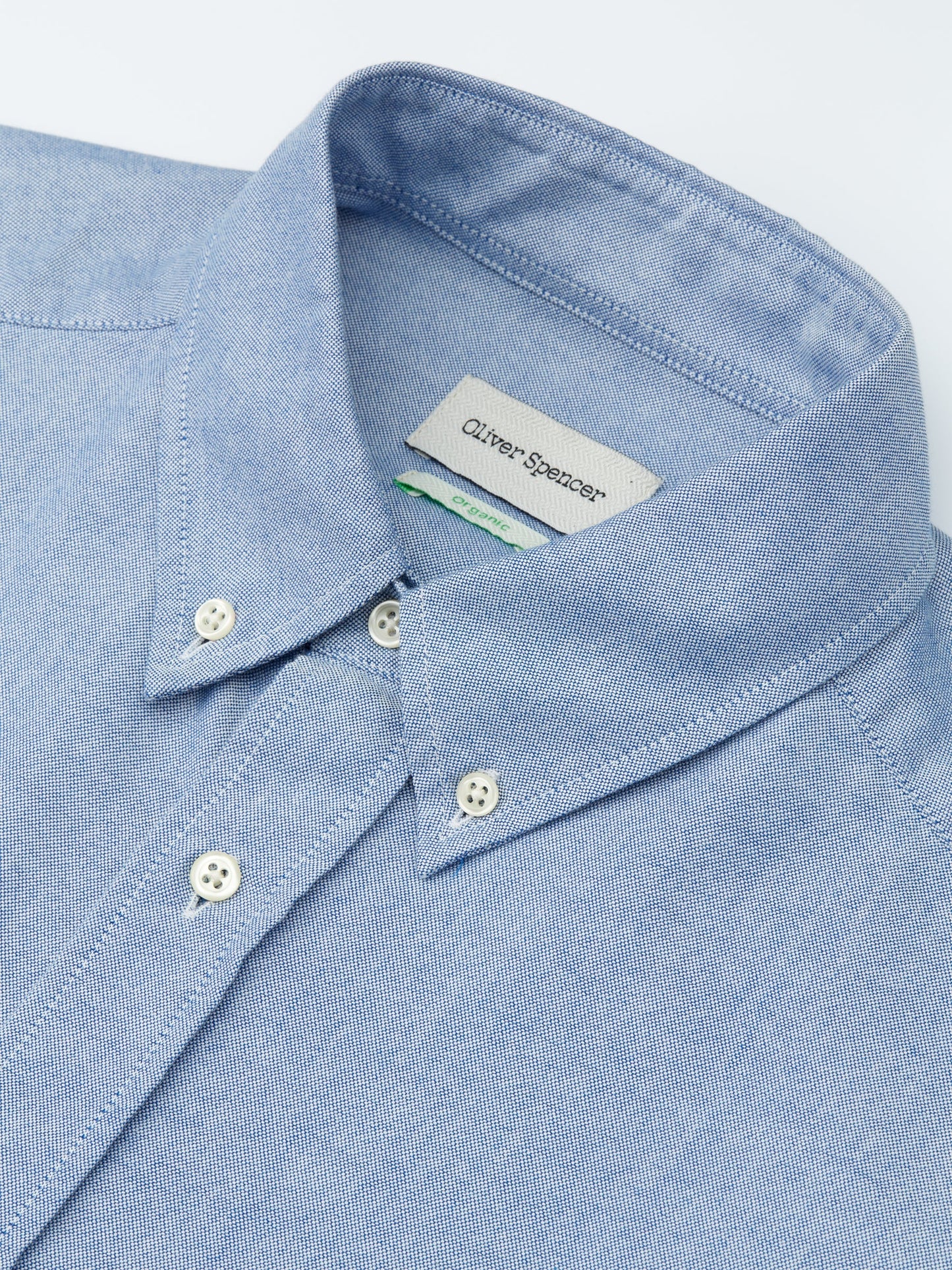 OLIVER SPENCER | Chemise "Brook" - Bleu pâle