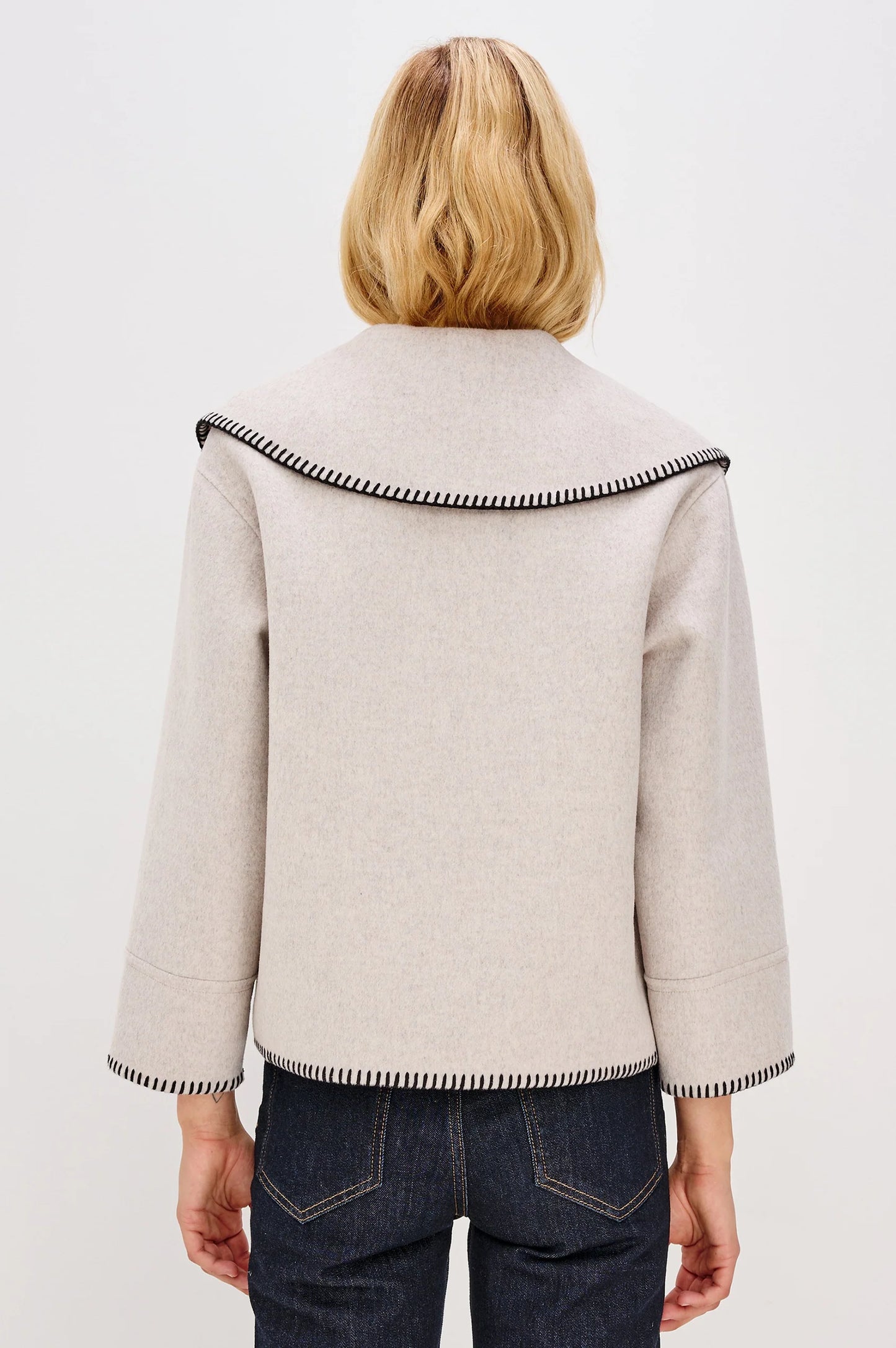 Rails | Veste "Patty" en mélange de laine - Avoine