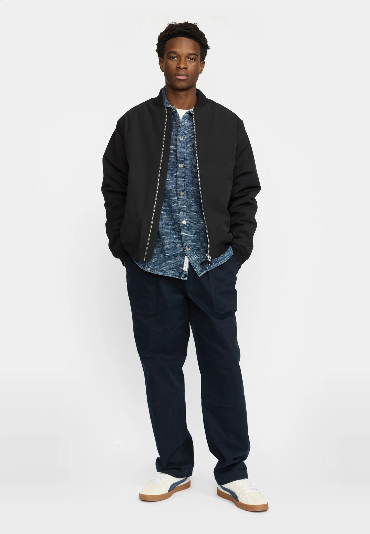 Revolution | La veste bomber rembourrée - Noir