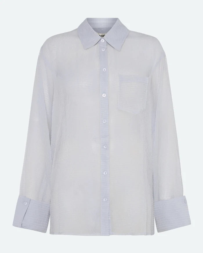 Minimum | Blouse "PINA" - Bleu clair