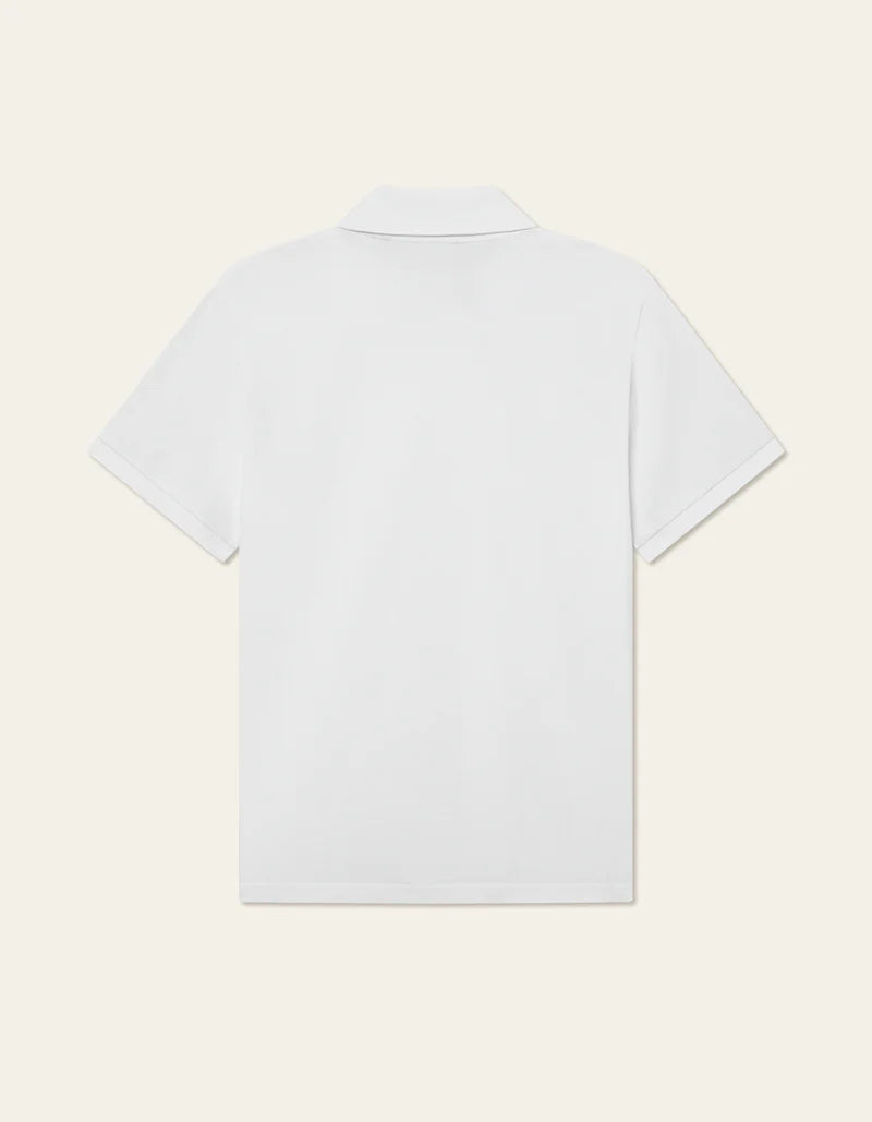 Les Deux | Polo piqué 2.0 - Blanc
