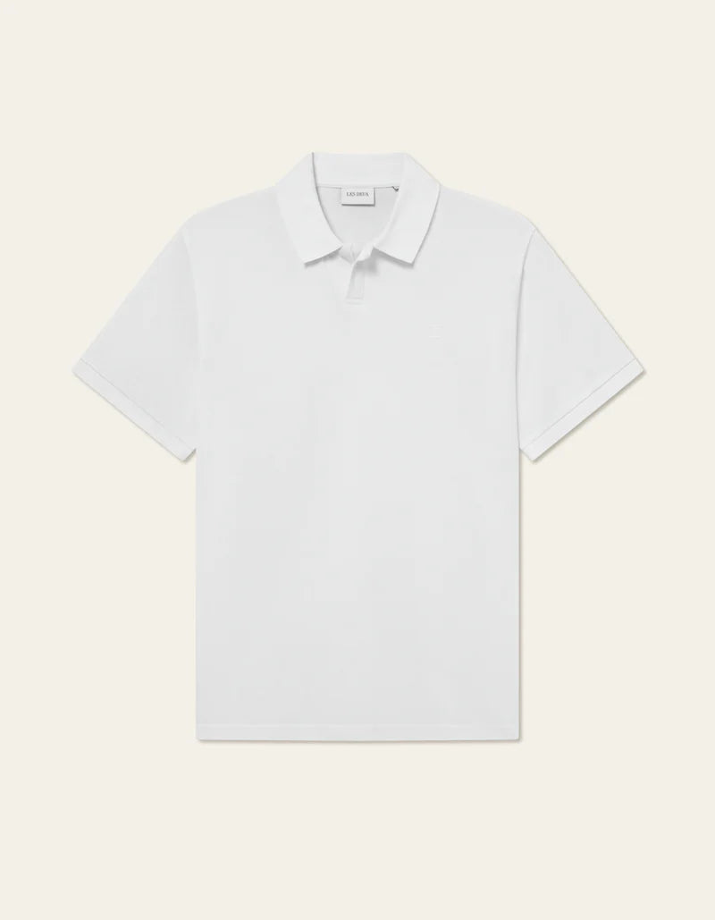 Les Deux | Polo piqué 2.0 - Blanc
