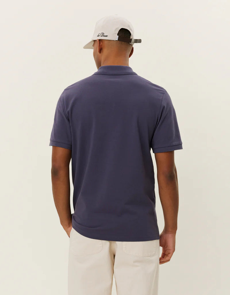 Les Deux | Polo piqué 2.0 - Lilas Gris