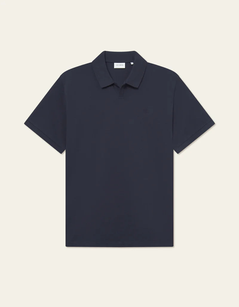 Les Deux | Polo piqué 2.0 - Bleu Marine