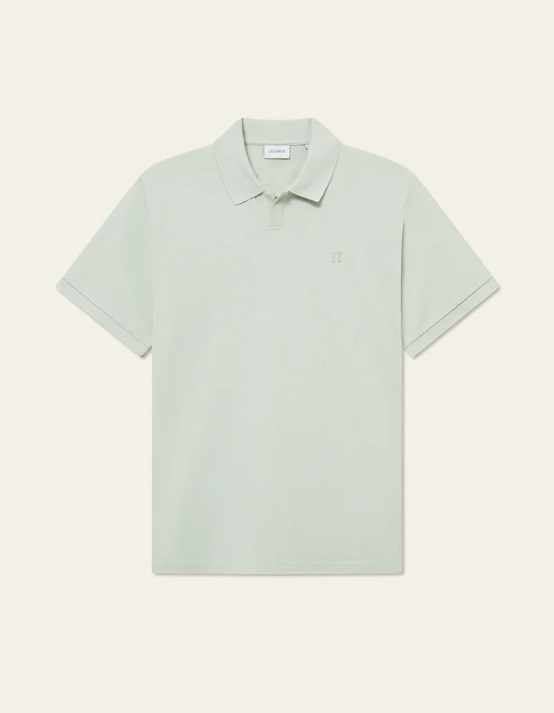 Les Deux | Polo piqué 2.0 - Vert Sauge