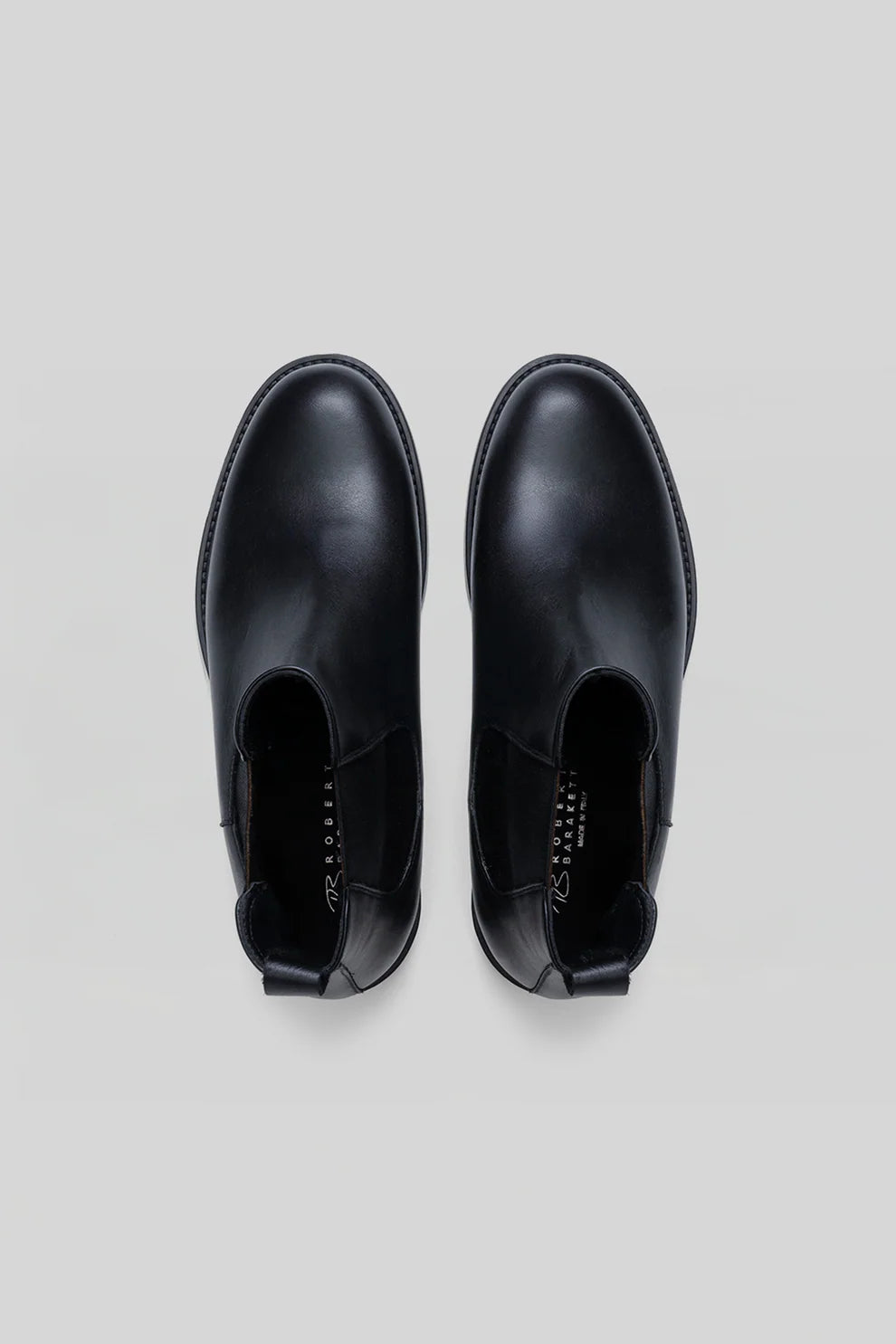 Robert Barakett | Bottes Chelsea en cuir ''Nolan'' - Noir