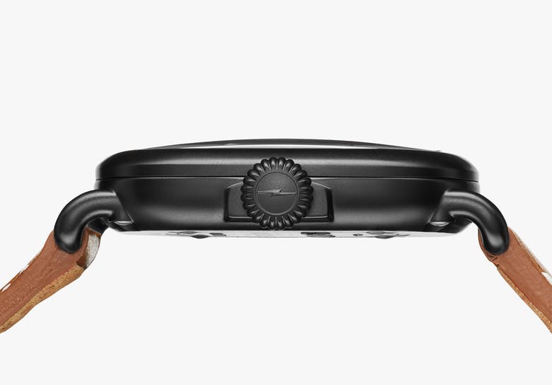 SHINOLA - Montre 'The Guardian' 41,5 mm avec cadran noir