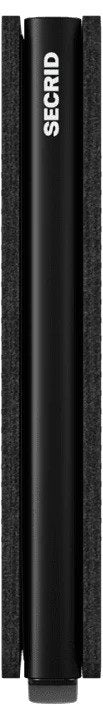 Secrid | Portefeuille mince style carbonne - Noir
