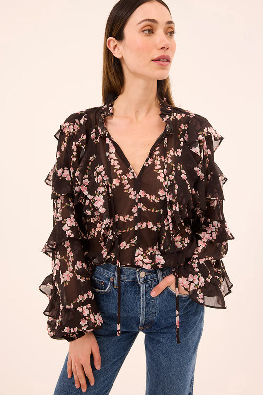 MISA | Blouse  "Lupe top" Floral