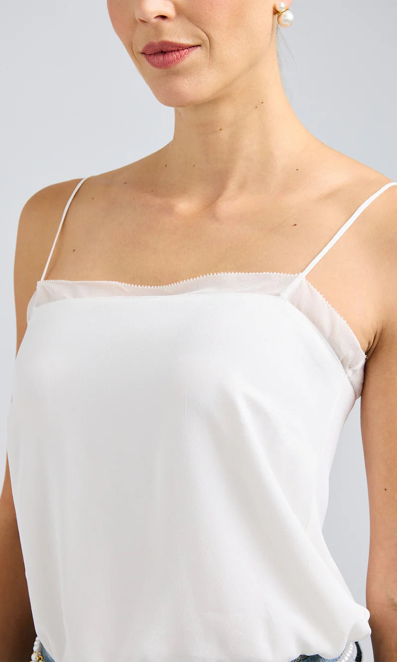Géneration love | Camisole "DELIA" - Blanc