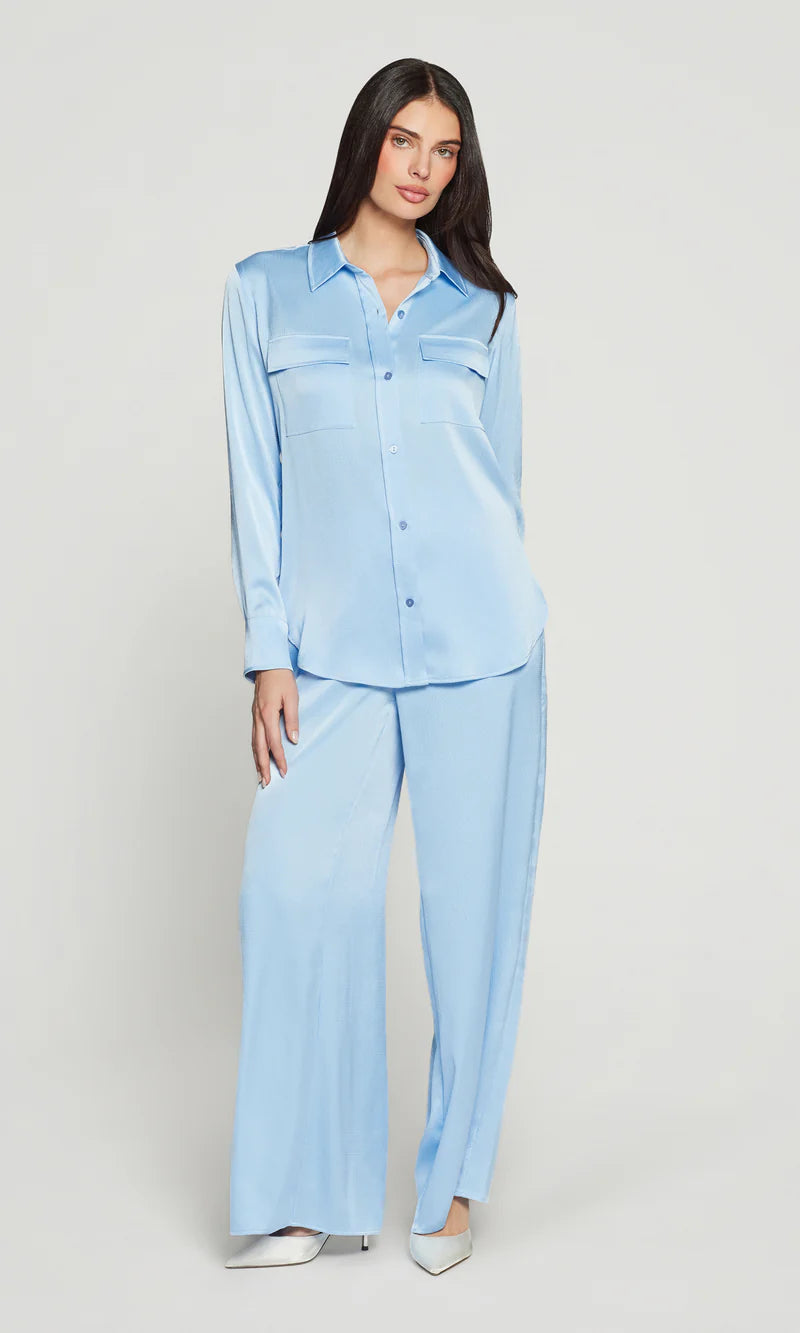 Generation Love | Blouse ''Hammered Lanier'' - Bleu