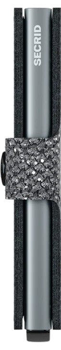 Secrid | Mini portefeuille style étincelle - Gris