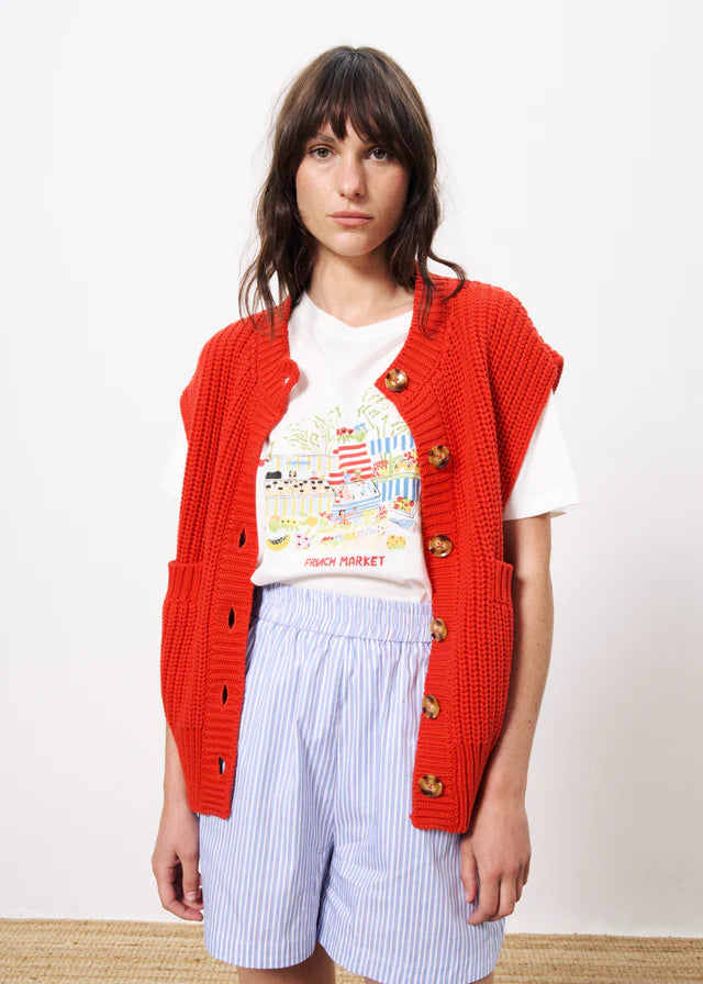 FRNCH | Tee-shirt "IVANE" - Blanc