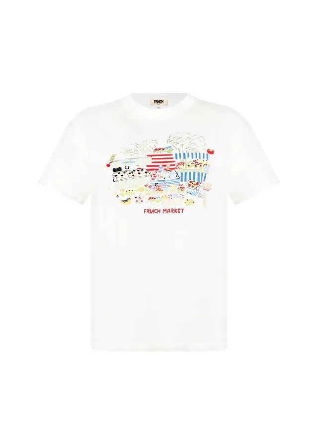 FRNCH | Tee-shirt "IVANE" - Blanc