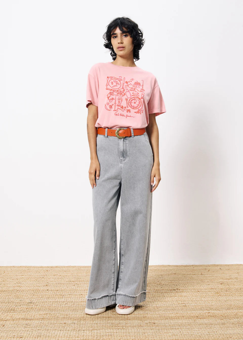 FRNCH | Tee-shirt "IPHEION" - Rose