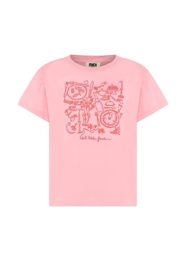 FRNCH | Tee-shirt "IPHEION" - Rose