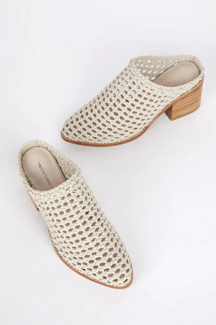 "INTENTIONALLY | Mules "CAPS" - Beige