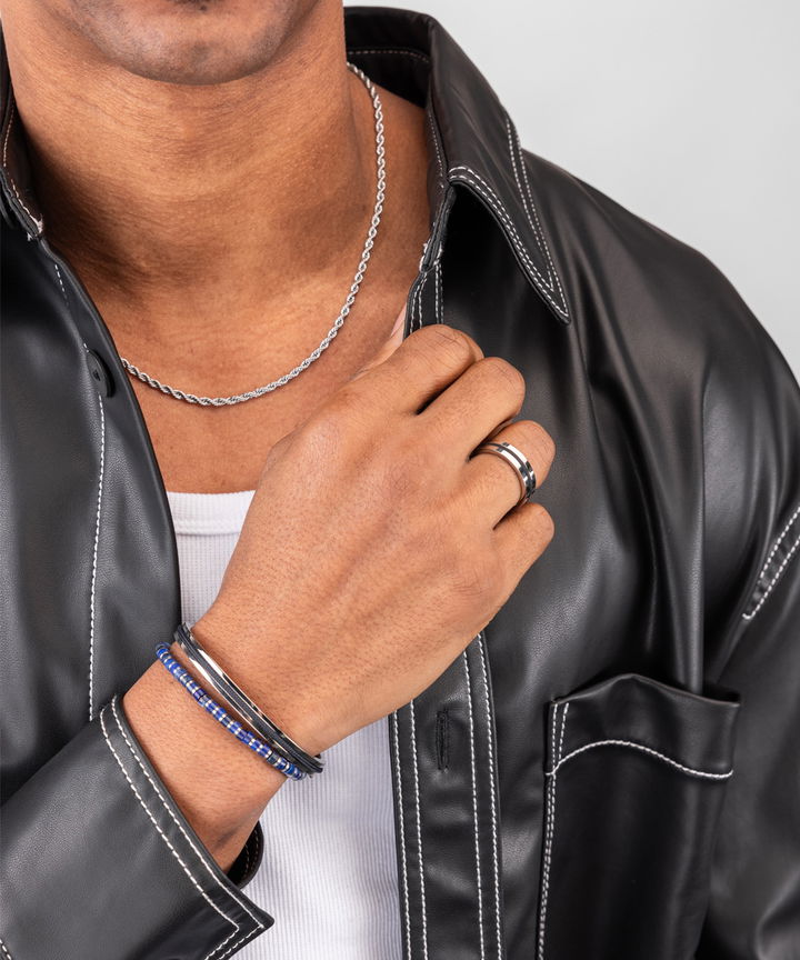 Pig & Hen | Collier torsadé" - Argent