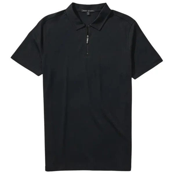 Robert Barakett | Polo Barakett col zippé - Noir